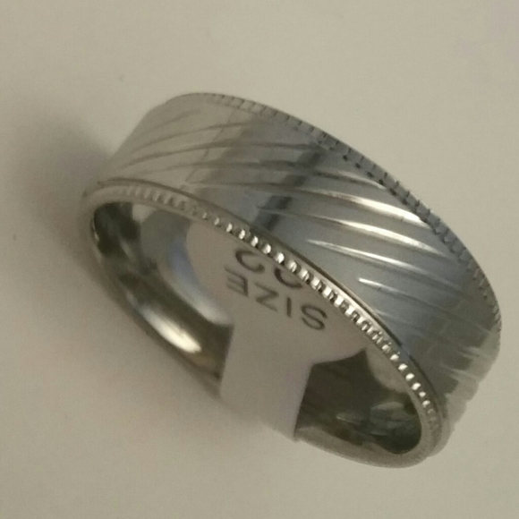 Men's Silver Label Stainless Steel Band - Picture 2 of 5